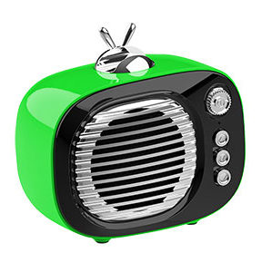 Bluetooth Home Speaker 14h for Playing Time with 5W Loudspeaker Colorful Appearance for Option