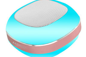 Small Waterproof Bluetooth Speaker Colorful LED Lighting with 2h to 5h for Playing Time