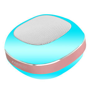 Small Waterproof Bluetooth Speaker Colorful LED Lighting with 2h to 5h for Playing Time