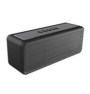 Rechargeable Bluetooth Speaker Double 5W Loudspeaker to Support Handsfree, TF Card, AUX, USB, FM