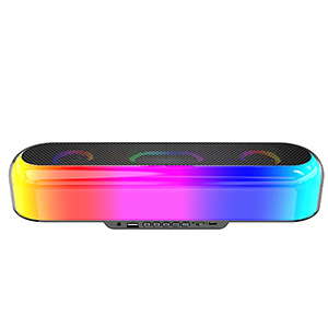 Kasinuo Bluetooth Gaming Stereo Soundbar Speaker 16W With RGB Light K200