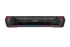 Kasinuo Bluetooth  Gaming Stereo Mini Soundbar Speaker 16W With RGB Light K400