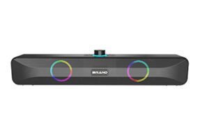 Kasinuo Bluetooth Gaming Stereo Mini Soundbar Speaker 10W With RGB Light K500