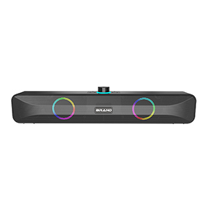 Kasinuo Bluetooth Gaming Stereo Mini Soundbar Speaker 10W With RGB Light K500