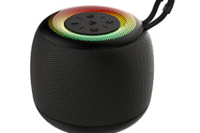 Kasinuo Portable Mini Wireless Bluetooth Fabric 3D Stereo RGB Light Speaker J12