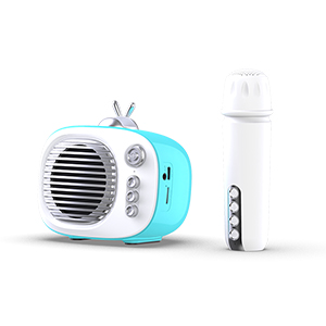 Kasinuo Bluetooth Portable Karaoke Wireless Mini Microphone Speaker Smart Phone Holder10W K80